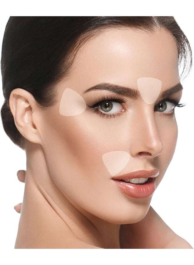 BLUMBODY Face & Forehead Wrinkle Patches - Mini Anti Wrinkle Facial Patches To Smooth Eye, Mouth, Forehead Wrinkles - Non-Silicone Face Tape For Fine Wrinkles Between Eyes & Face - 160 Face Patches - Image 1